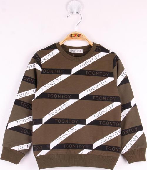 Toontoy Erkek Çocuk Toontoy Şeritli Sweatshirt