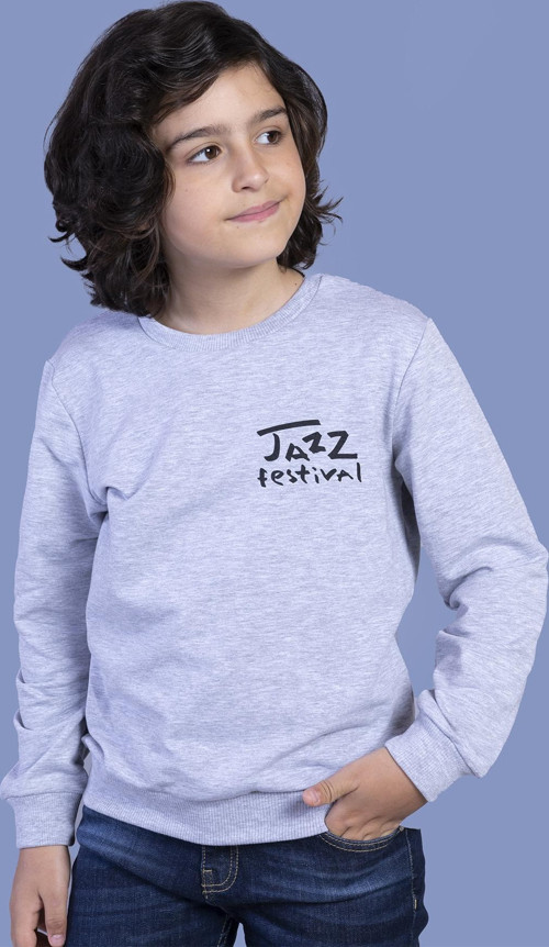 Toontoy Erkek Çocuk Baskılı Sweatshirt
