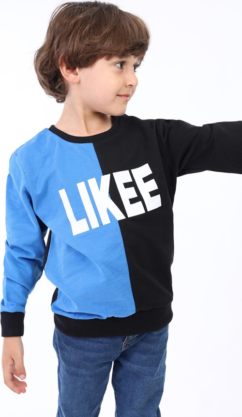 Toontoy Erkek Çocuk İki Renkli Baskılı Sweatshirt