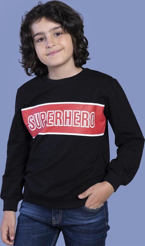 Toontoy Erkek Çocuk Baskılı Sweatshirt