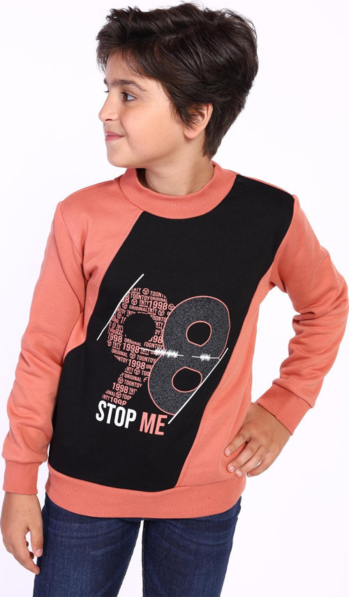 Toontoy Erkek Çocuk Baskılı Sweatshirt