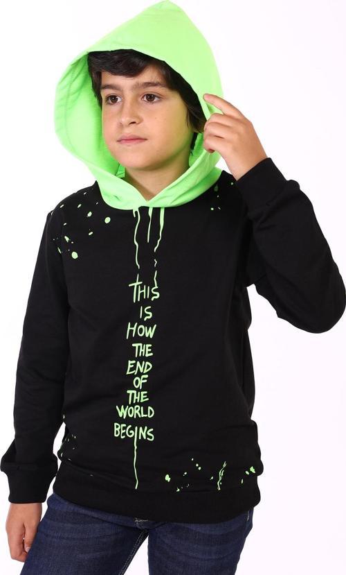 Toontoy Erkek Çocuk Neon Detaylı Sweatshirt