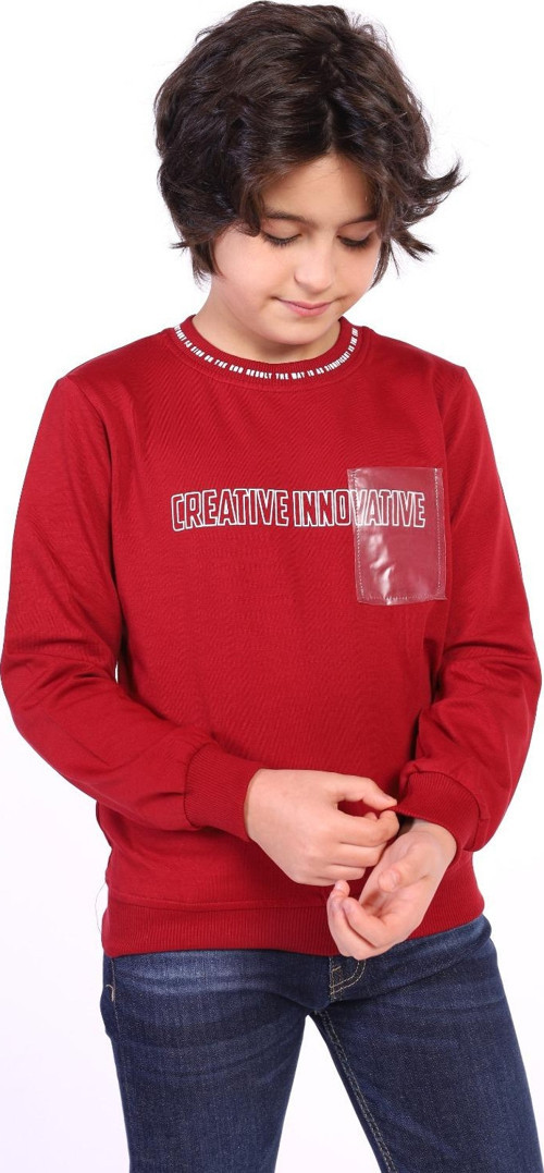 Toontoy Erkek Çocuk Creatıve Innovatıve Baskılı Sweatshirt