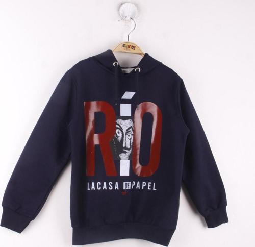 Toontoy Erkek Çocuk La Casa Baskılı Sweatshirt