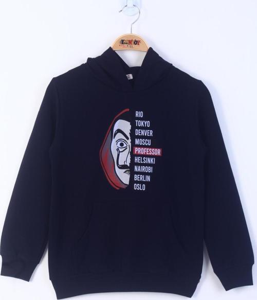 Toontoy Erkek Çocuk La Casa Baskılı Sweatshirt