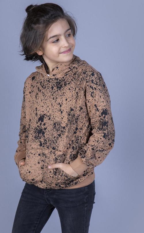 Toontoy Erkek Çocuk Püskürtme Baskılı Sweatshirt