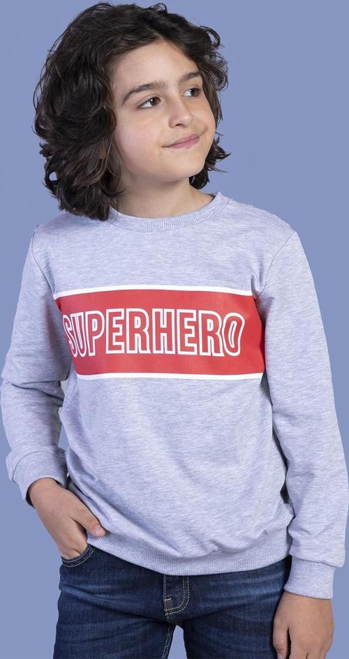 Toontoy Erkek Çocuk Baskılı Sweatshirt
