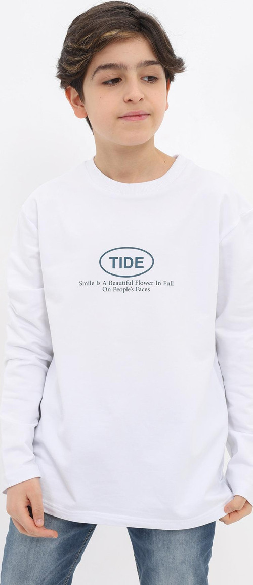 Toontoy Erkek Çocuk Baskılı Sweatshirt
