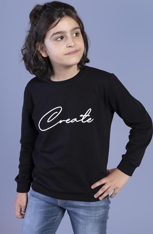 Toontoy Erkek Çocuk Baskılı Sweatshirt