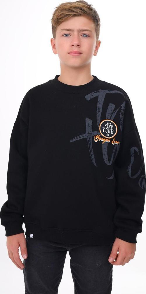 Toontoy Erkek Çocuk Baskılı Sweatshirt