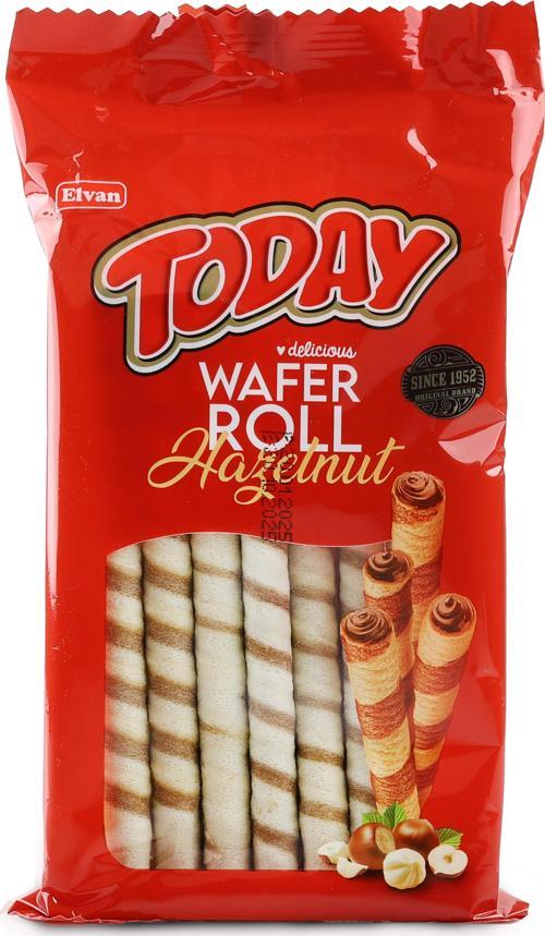 Today Wafer Roll Fındıklı 196 Gr. (1 Paket)