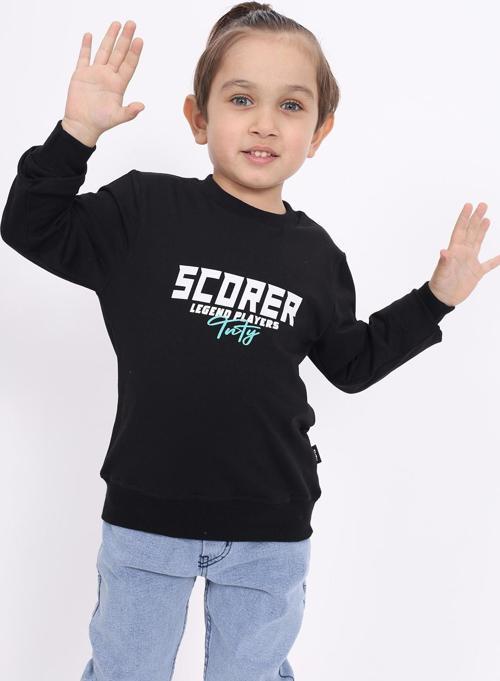 Toontoy Erkek Çocuk Baskılı Sweatshirt