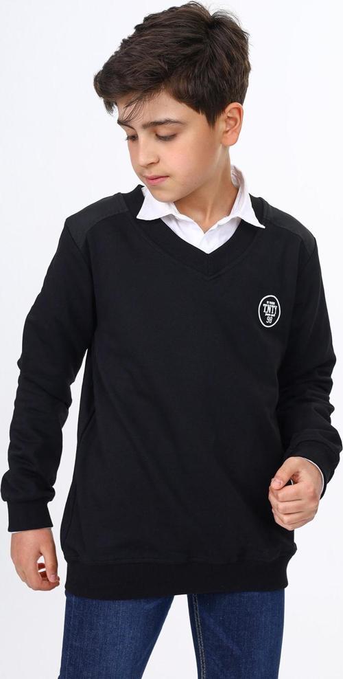 Toontoy Erkek Çocuk Okul Baskılı Sweatshirt