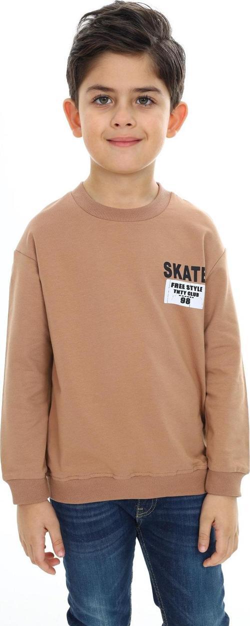 Toontoy Erkek Çocuk Baskılı Sweatshirt