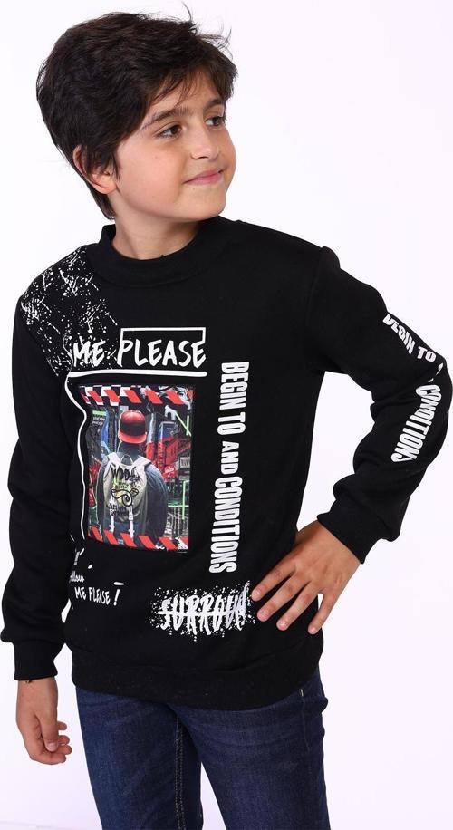 Toontoy Erkek Çocuk Balıkçı Yaka İçi Pamuklu Sweatshirt