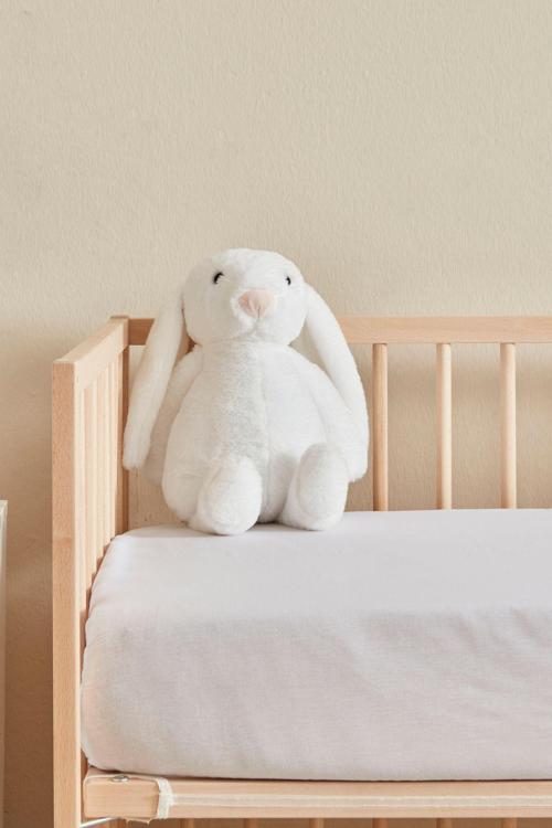 Bebek Fitted Çarşaf Beyaz