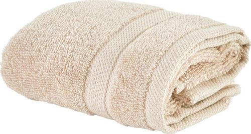 Comfort Touch Düz Bej %100 Pamuk Havlu 30x50 cm