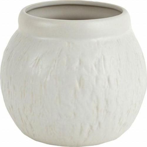 Russel Oval Vazo Beyaz 20.5x20.5x18 Cm