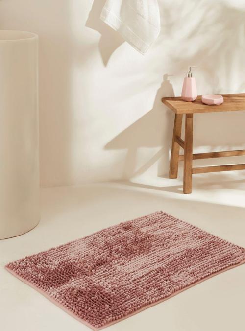 Jules Makarna Banyo Paspası Gül Kurusu 60x90 cm