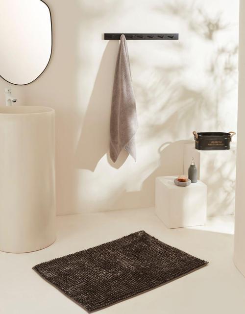 Jules Makarna Banyo Paspası Antrasit 60x90 cm