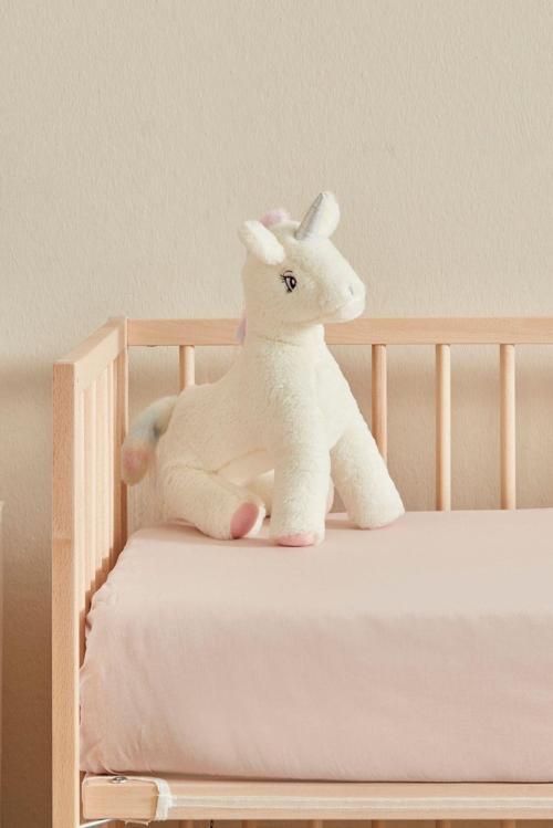 Bebek Fitted Çarşaf Somon