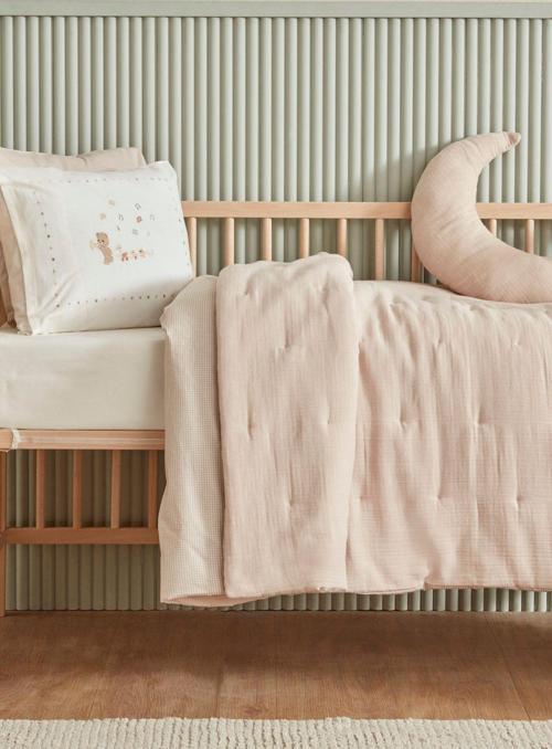 Bebek Eloise  Müslin Comfort Set/Uyku Seti Bej