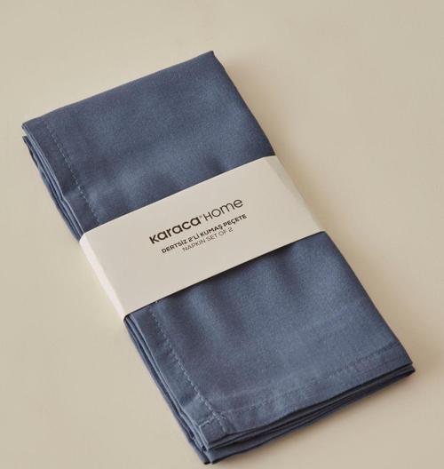 Belle Dertsiz 2'li Kumaş Peçete İndigo