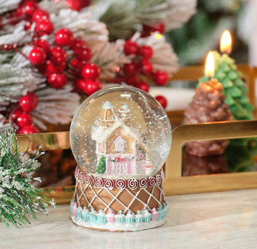 New Year Yılbaşı Cookie House Yılbaşı Kar Küresi
