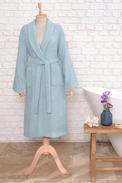 Daily Soft Petrol %100 Pamuk Erkek Bornoz L/XL