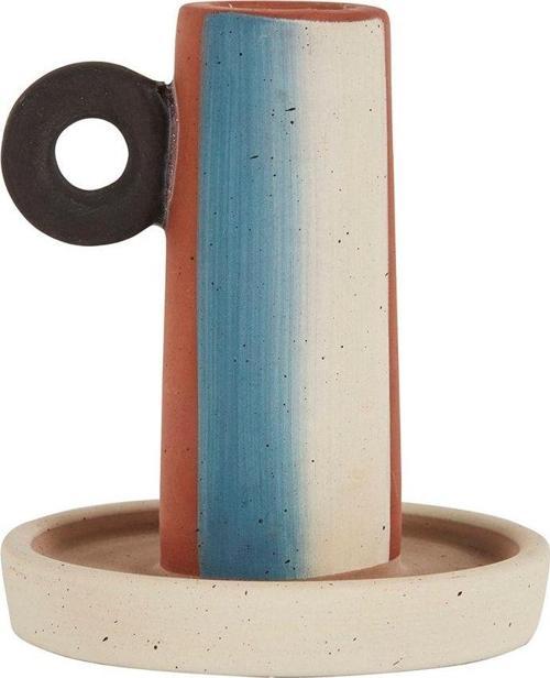 Simple Şamdan 9,6 cm Kahverengi