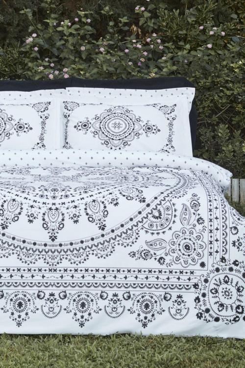 Orian Çift Kişilik Nish Set Siyah