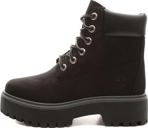 B1A5Rh50151-R Stone Street 6 Inch Lace Up Waterproof B Kadın Bot Ve &Amp;Ccedil;İzme Siya