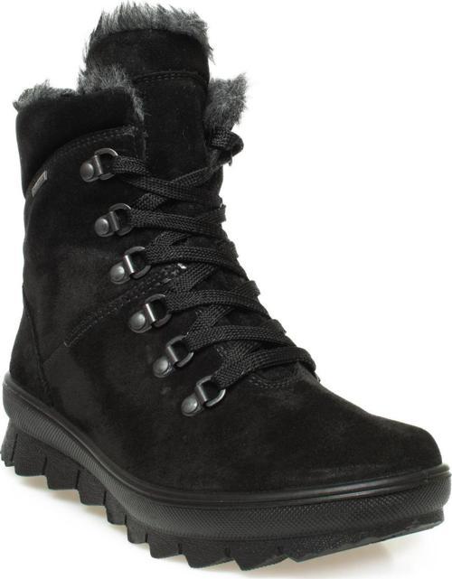 000503 Z Novara Gore-Tex Deri Siyah Kadın Bot