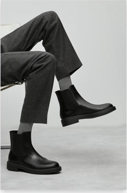K300492M Dean Campus Negro/Dean Negro Siyah Erkek Bot