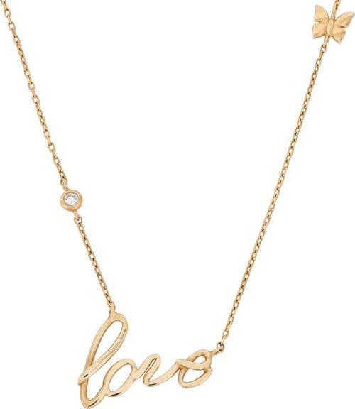 Altın Love Kolye