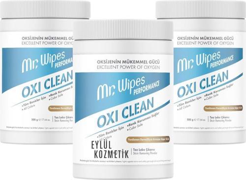 Mr. Wipes Performans Oxi Clean 500 ml x 3 Adet