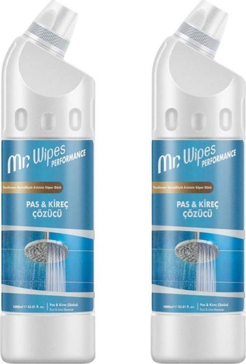 Mr. Wipes Performans Pas Kireç Sökücü 500 ml x 2 Adet