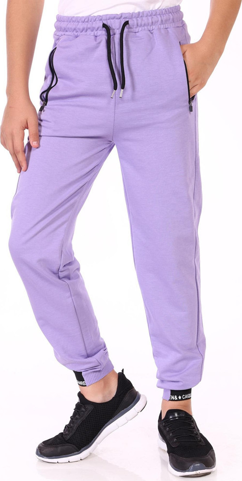Toontoy Kız Çocuk Cepli Jogger Eşofman Alt