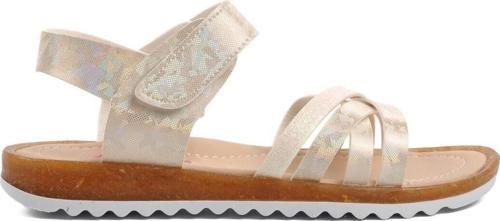 Kız Çocuk Cırtlı Ortopedik Sandalet 24-400 P