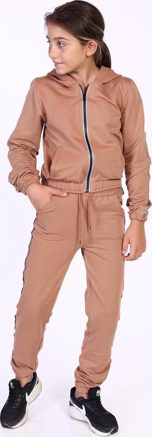 Toontoy Kız Çocuk Reflektör Detaylı Kapşonlu Eşofman Takımı