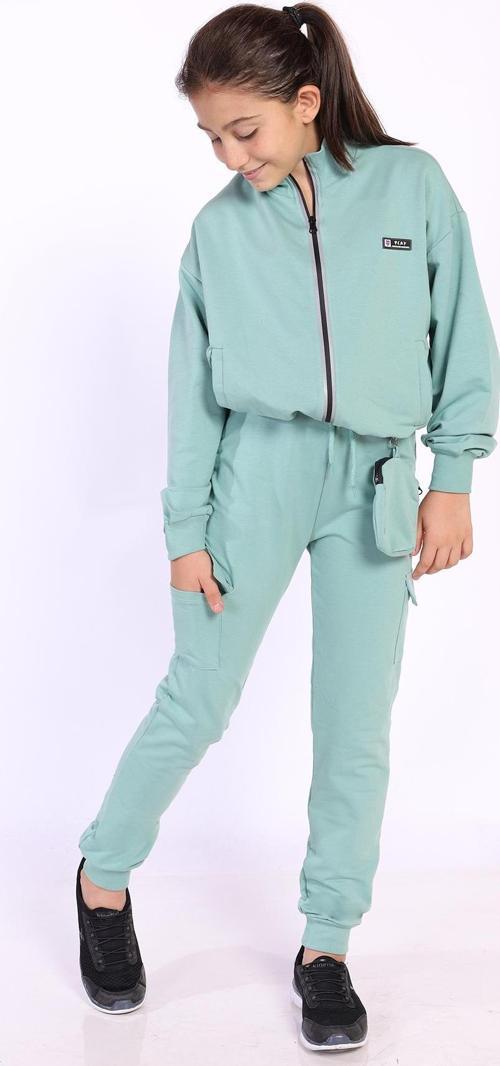 Toontoy Kız Çocuk Cüzdan Detaylı Eşofman Takımı