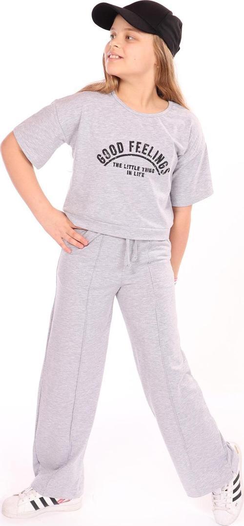 Toontoy Kız Çocuk Good Feelings Baskılı Eşofman Takım