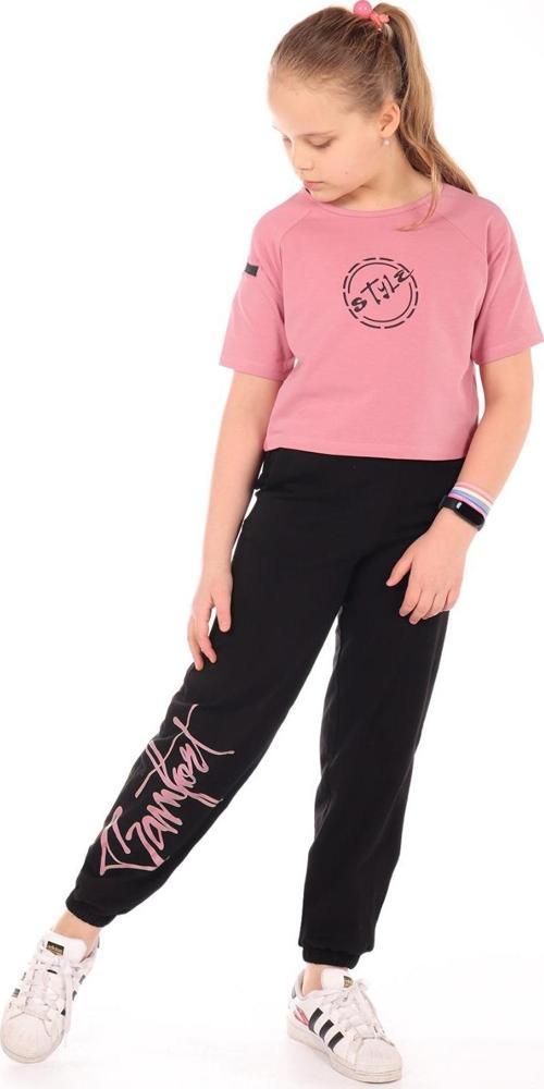 Toontoy Kız Çocuk Style Baskılı Eşofman Takım