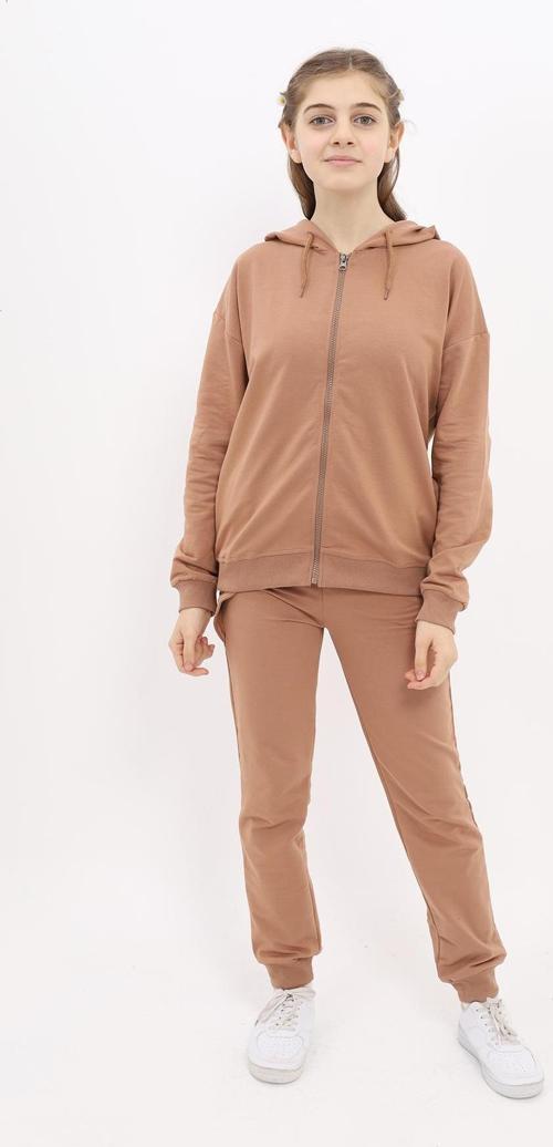 Toontoy Kız Çocuk Baskılı Eşofman Takım