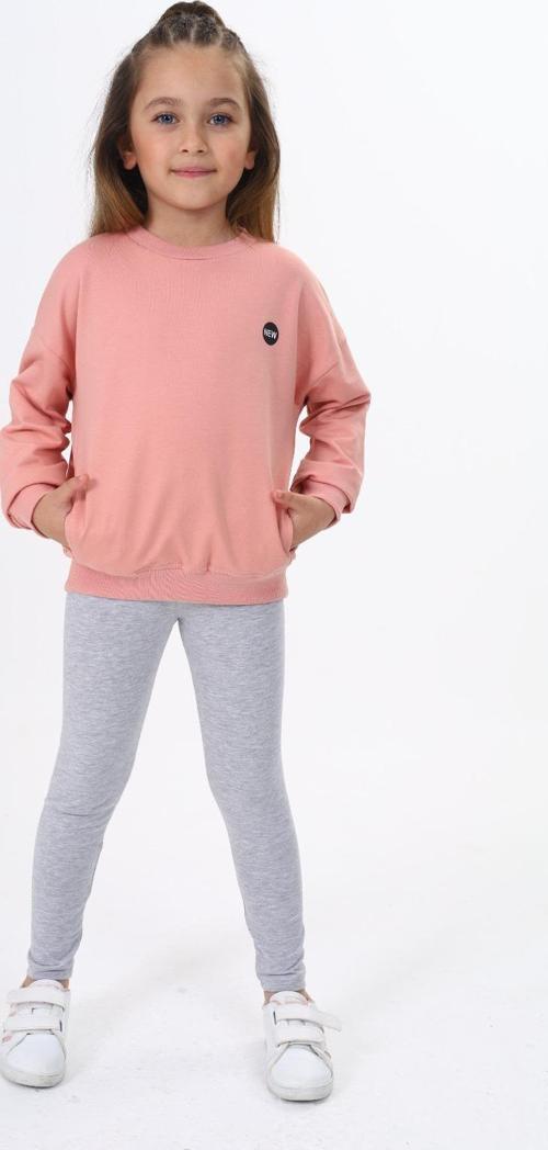 Toontoy Kız Çocuk Baskılı Taytlı Takım