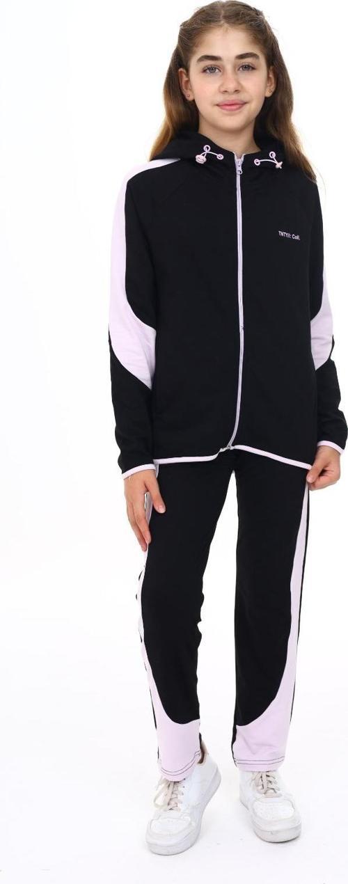 Toontoy Kız Çocuk Reglan Kol Tnty Coll Baskılı Eşofman Takım