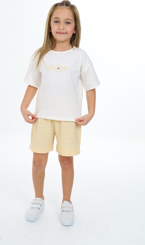 Toontoy Kız Çocuk Grow Baskılı Şortlu Takım