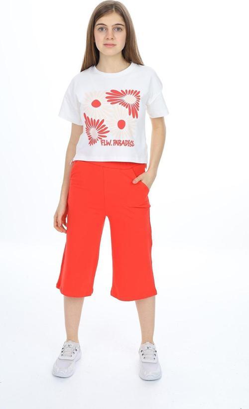 Toontoy Kız Çocuk Flw Paradıse Yazı Baskılı Kaprili Takım