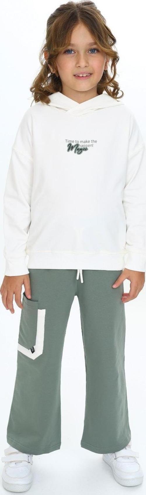 Toontoy Kız Çocuk Kapüşonlu Önü Yazı Baskılı Eşofman Takım