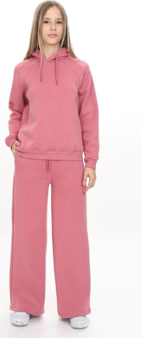 Toontoy Kız Çocuk Reglan Kol Kapüşonlu Eşofman Takım